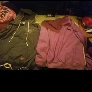 2 size large PINK brand hoodie/Sweaters